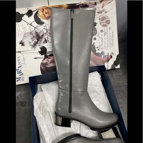 Cole Haan Shoes - NEW COLE HAAN ~Special Edition ~Maria Sharapova~ Leather BOOTS  GRAY 7  $498